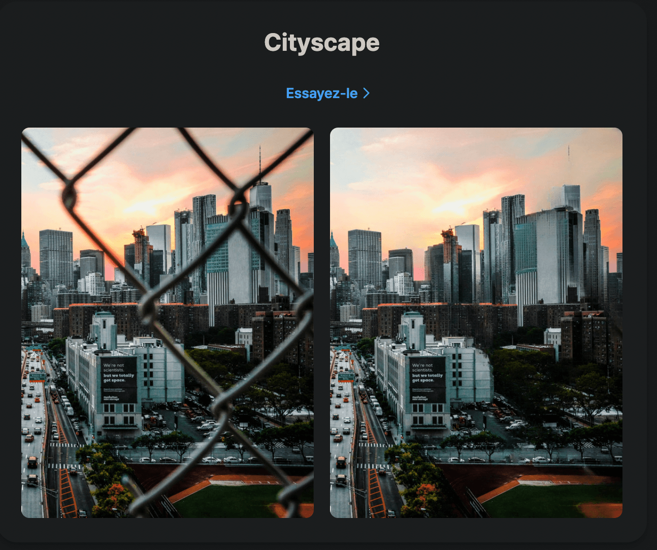 outil IA Hama cityscape