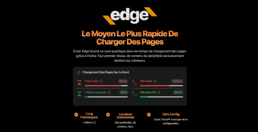 Ezoic lance Edge Pour rendre votre site plus rapide