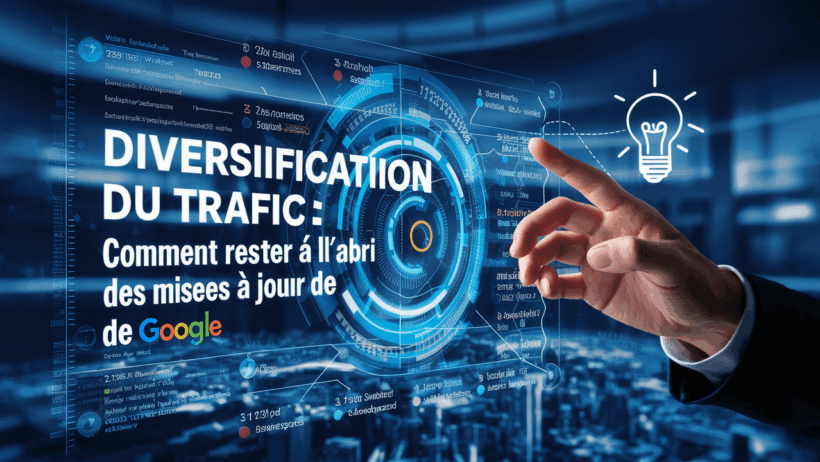 Diversification du trafic : Comment rester à l'abri des mises à jour de Google