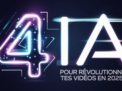 4 IA pour Révolutionner tes Vidéos en 2025 !