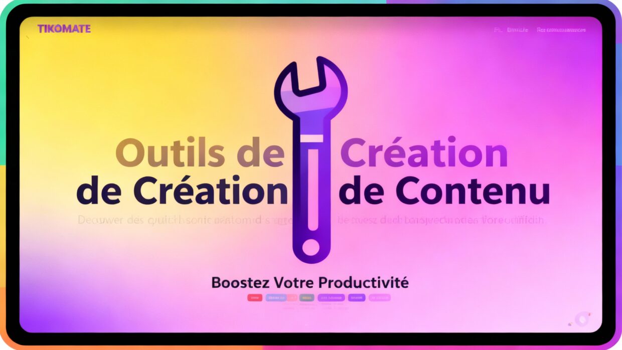 Boostez votre contenu : Les meilleurs outils création contenu que vous devez connaître !